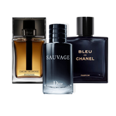 Packung mit 3 Düften: Sauvage Dior, Bleu de Chanel, Dior Homme Intense (Eau de Parfum) 