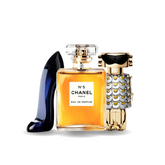 3-Parfüm-Set: Carolina Herrera GOOD GIRL, Chanel Nº5, Paco Rabanne FAME (Eau de Parfum)